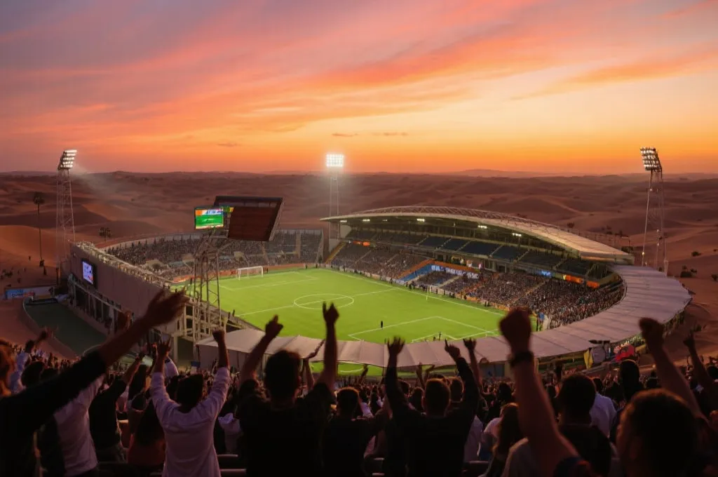 沙特世界杯主场馆视角